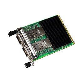Intel E810CQDA2OCPV3 Tarjeta de Red OCP 3.0, 2 Puertos QSFP28 100GbE, PCIe 4.0 x16, Adaptador de Servidor Interno