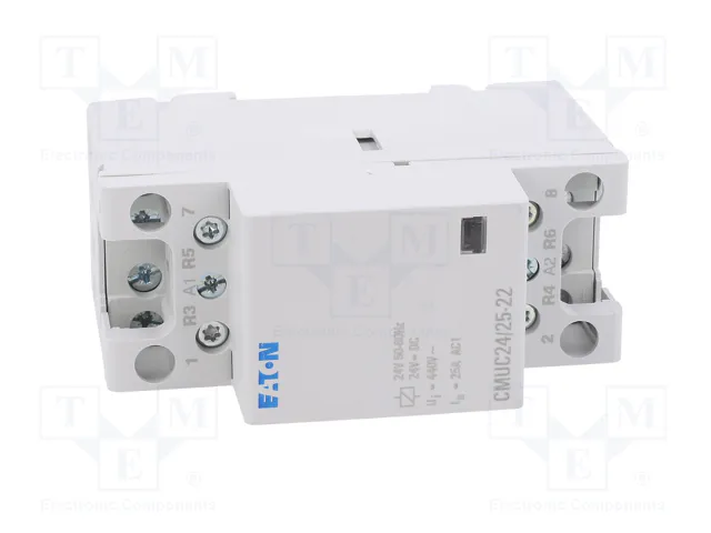 EATON ELECTRIC Contactor CMUC 4-polar 25A 24VAC/24VDC