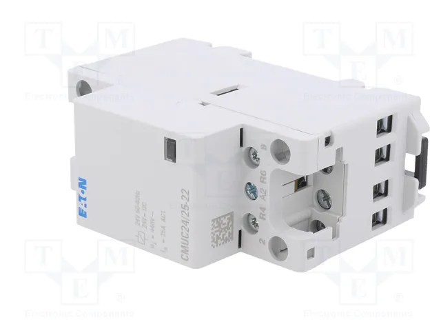 EATON ELECTRIC Contactor CMUC 4-polar 25A 24VAC/24VDC