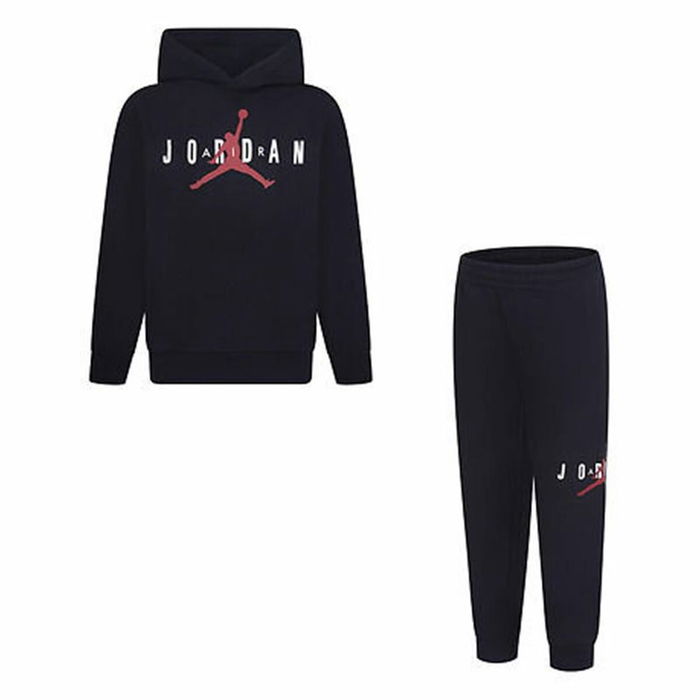 Conjunto Deportivo para Niños Jordan Sustainable Negro Conjunto Deportivo para Niños Jordan Sustainable Negro