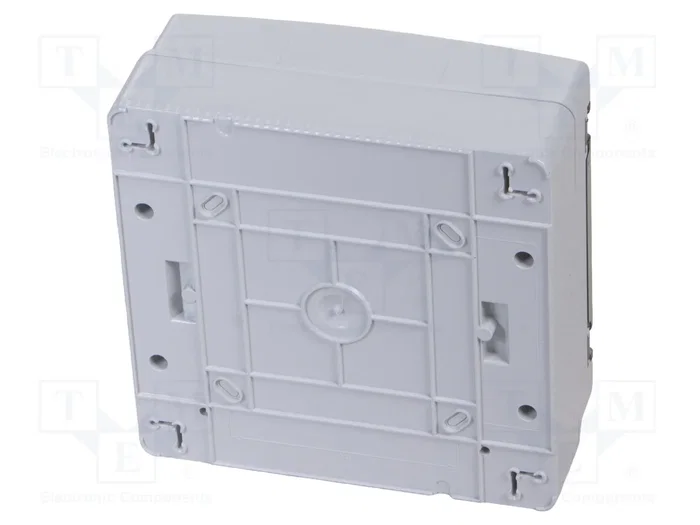 GEWISS Carcasa para aparatos modulares IP65 8 módulos gris