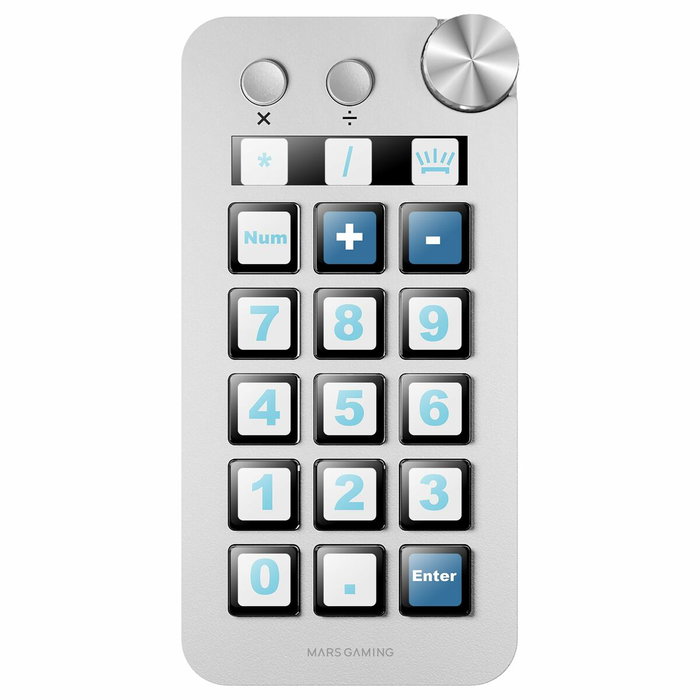 Mars Gaming MSD-NEO Control Deck Blanco con 15 Teclas LCD Mars Gaming MSD-NEO Control Deck Blanco con 15 Teclas LCD