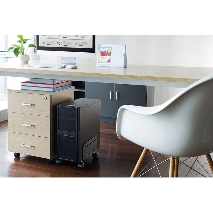 Neomounts CPU-M100BLACK Soporte de CPU Móvil Negro