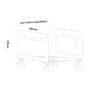 Neomounts CPU-M100BLACK Soporte de CPU Móvil Negro