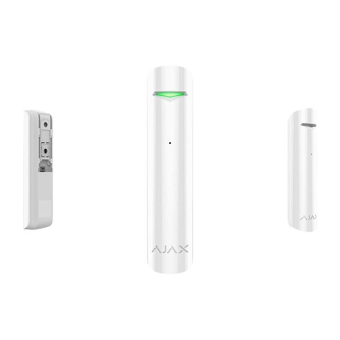 AJAX GlassProtect Sensor de rotura de cristal Blanco AJAX GlassProtect Sensor de rotura de cristal Blanco