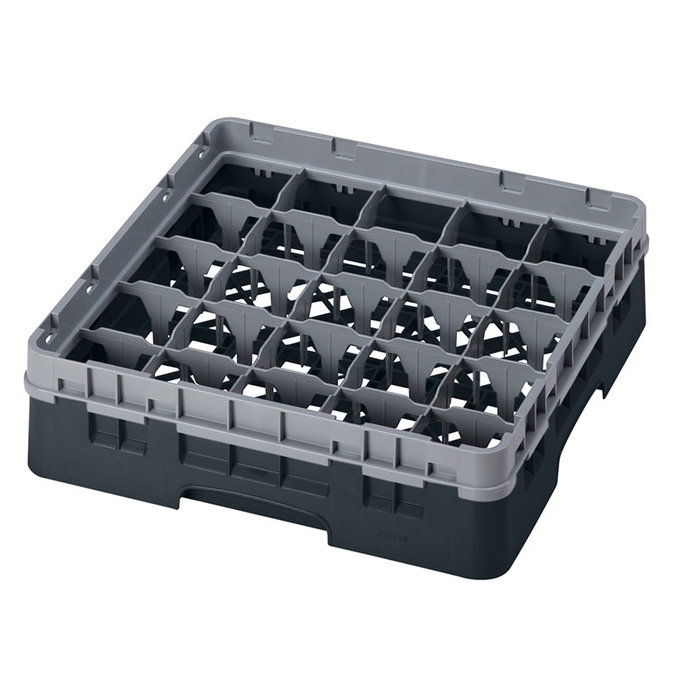 CAMBRO Cesta de lavado 25 compartimentos Negro CAMBRO Cesta de lavado 25 compartimentos Negro