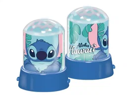 Wondee - Lámpara de Proyección Luz Nocturna Stitch, Proyector 360° con LED Estrellas de Colores para Habitación, Funciona USB o Pilas