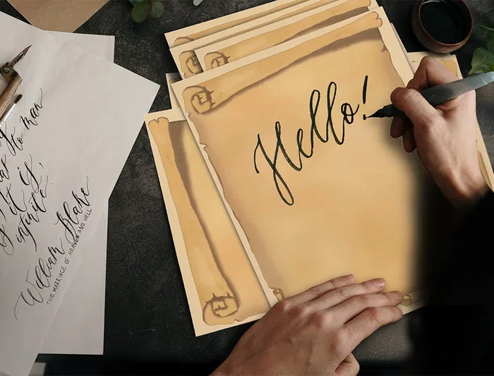 Liderpapel Papel Pergamino Din A4 Diploma 180 gr Paquete de 50 Hojas