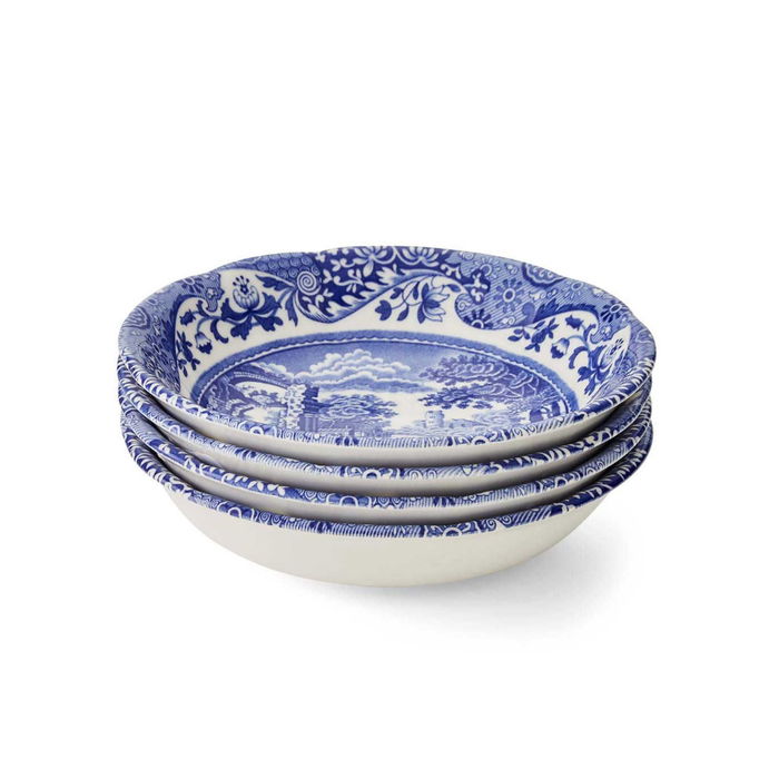 Spode Bol Blue Italian Diámetro 15 cm (4 Unidades)