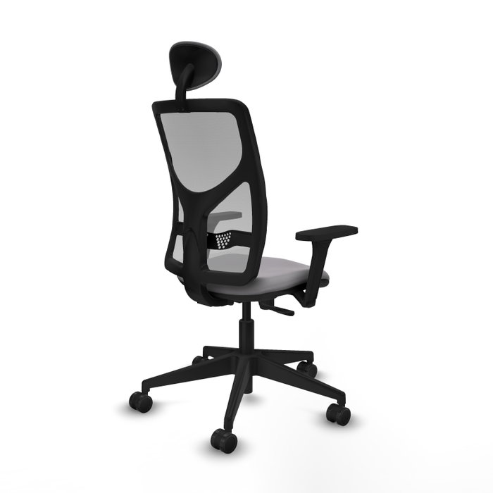 PIQUERAS Y CRESPO Silla de oficina Motilla Gris con Mecanismo Sincro PIQUERAS Y CRESPO Silla de oficina Motilla Gris con Mecanismo Sincro