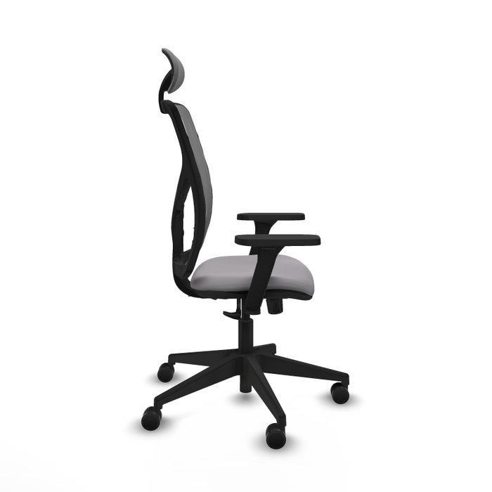 PIQUERAS Y CRESPO Silla de oficina Motilla Gris con Mecanismo Sincro PIQUERAS Y CRESPO Silla de oficina Motilla Gris con Mecanismo Sincro