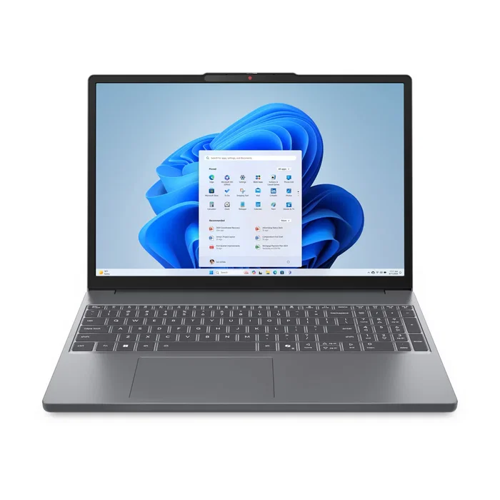 Lenovo IdeaPad Slim 3 15IRH10 Portátil 15.3'' WUXGA Intel Core i5-13420H, 16GB RAM, 512GB SSD, Windows 11 Home, Teclado Español, Gris - Cámara con Obturador Privacidad