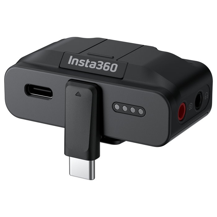 Insta360 Mic Pro Micrófono Inalámbrico de Mano/Solapa, 400 m, Cardioide/Bidireccional/Omnidireccional, 130 dB, 20-20000 Hz, Negro Insta360 Mic Pro Micrófono Inalámbrico de Mano/Solapa, 400 m, Cardioide/Bidireccional/Omnidireccional, 130 dB, 20-20000 Hz, Negro