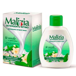 Malizia Detergente Íntimo Refrescante Té Verde 200 ml para Mujer