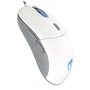 Endorfy GEM Plus Onyx White Ratón Gaming 19000 DPI PixArt PAW3370 ARGB Blanco
