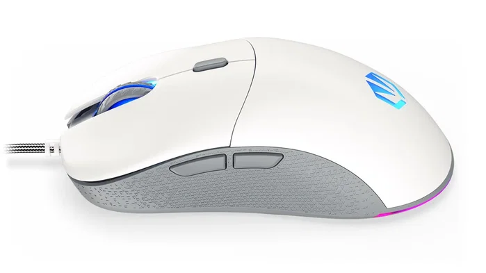 Endorfy GEM Plus Onyx White Ratón Gaming 19000 DPI PixArt PAW3370 ARGB Blanco Endorfy GEM Plus Onyx White Ratón Gaming 19000 DPI PixArt PAW3370 ARGB Blanco