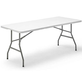 Homelux Mesa Plegable de Resina 180x75x74cm