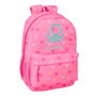 Mochila Escolar Benetton Heart Rosa 30 x 46 x 14 cm