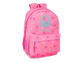 Safta Mochila Benetton Heart adaptable a carro