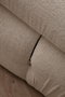 Atelier Del Sofa Sofá 1 Plaza 1R Cream Bouclette Tela Poliéster 95x95x75cm