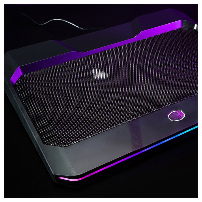 Cooler Master Base Refrigeradora Notebook X150 Spectrum para Portátil hasta 17 Pulgadas