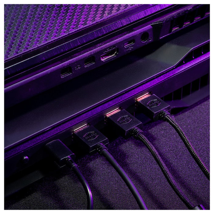 Cooler Master Base Refrigeradora Notebook X150 Spectrum para Portátil hasta 17 Pulgadas