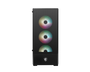 MSI MAG FORGE 112R Carcasa de Ordenador Midi Tower Negra Transparente con Ventana Lateral y Iluminación LED