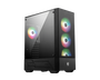 MSI MAG FORGE 112R Carcasa de Ordenador Midi Tower Negra Transparente con Ventana Lateral y Iluminación LED