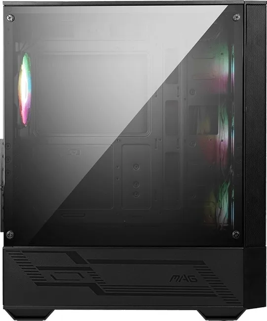 MSI MAG Forge 112R Torre Midi Negra Sin Fuente Alimentación 485x214x409 mm USB 3.0 3.1 MSI MAG Forge 112R Torre Midi Negra Sin Fuente Alimentación 485x214x409 mm USB 3.0 3.1