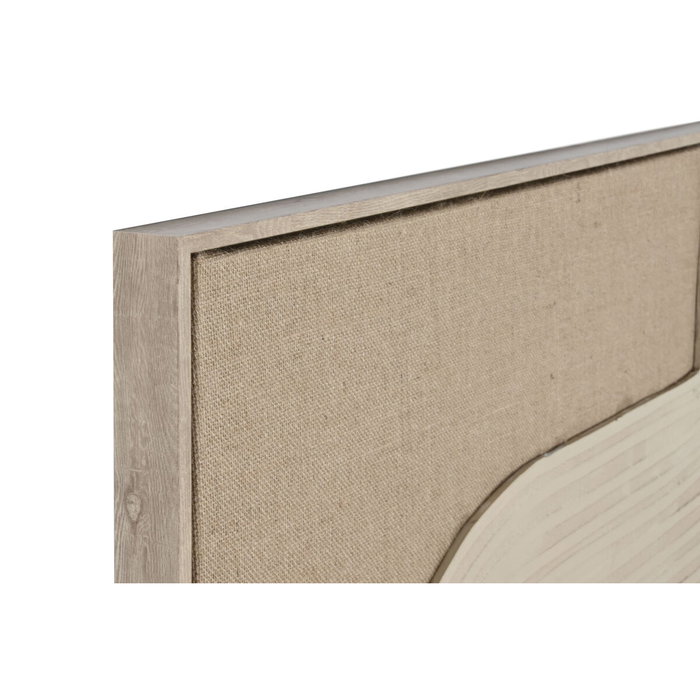 DKD Home Decor Cuadro Yute Foam 103x4,5x143 Moderno 3D Natural