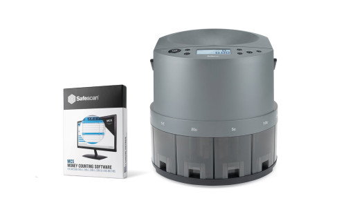 Safescan 1450 Contadora y Clasificadora de Monedas Euro