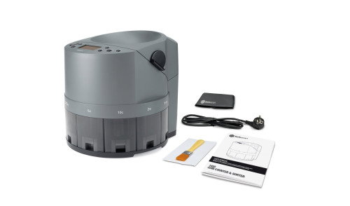 Safescan 1450 Contadora y Clasificadora de Monedas Euro