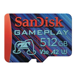 SanDisk SDSQXAV-1T00-GN6XN Tarjeta MicroSDXC UHS-I, 1 TB, Velocidad de Lectura 190 MB/s, Escritura 130 MB/s, Color Azul