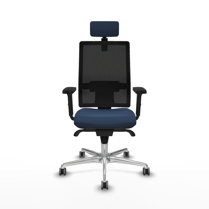 PIQUERAS Y CRESPO Silla de oficina Horna Azul marino y Negro PIQUERAS Y CRESPO Silla de oficina Horna Azul marino y Negro