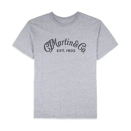 MARTIN Camiseta Martin Logo - Granite Heather (L)