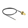 DeLOCK Cable de antena coaxial RP-SMA hembra a MHF 4L LK 1.37 50cm
