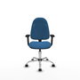 PIQUERAS Y CRESPO Silla de oficina Algarra Azul claro