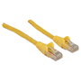 Intellinet Patch Cable RJ45 Cat6 UTP 2 metros Amarillo con Hebelschutz - CCA, 24 AWG, Contactos en Oro