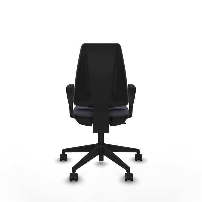 PIQUERAS Y CRESPO Silla de oficina Elche Gris oscuro con Brazos Fijos PIQUERAS Y CRESPO Silla de oficina Elche Gris oscuro con Brazos Fijos