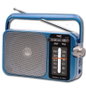 SAMI Radio Sami AC/DC 2 bandas ruedas XL gris