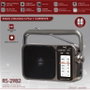 SAMI Radio Sami AC/DC 2 bandas ruedas XL gris