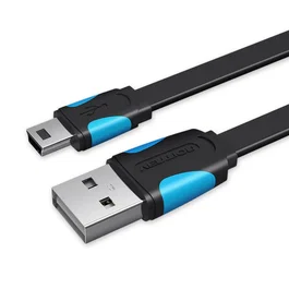 Vention Cable USB 2.0 a Mini USB Macho VAS-A14-B200 2m Azul y Negro