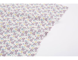 Dailylike Tela algodón camellia Flores 1,10m x 3m espesor 30C