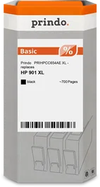 Prindo Cartucho de tinta negro Basic XL PRIHPCC654AE