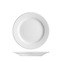 G.Benedikt Principe Plato Llano de Porcelana, 19 cm de Diámetro (Set de 6)