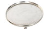 DKD Home Decor Mesita Auxiliar Colonial Plateado Aluminio 35 x 61 x 35 cm