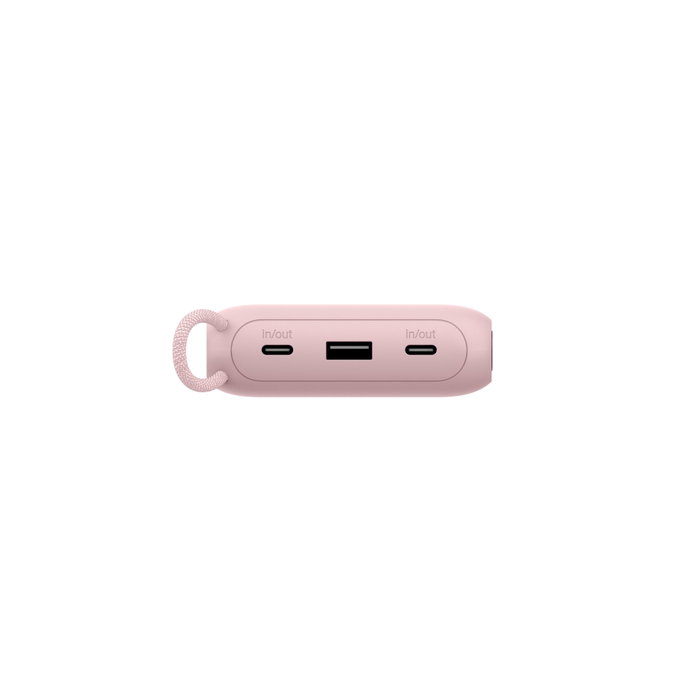 Belkin Powerbank con pantalla 20W 20.000mAh USB-C Rosa BPB028hqPK