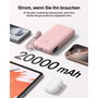Belkin Powerbank con pantalla 20W 20.000mAh USB-C Rosa BPB028hqPK