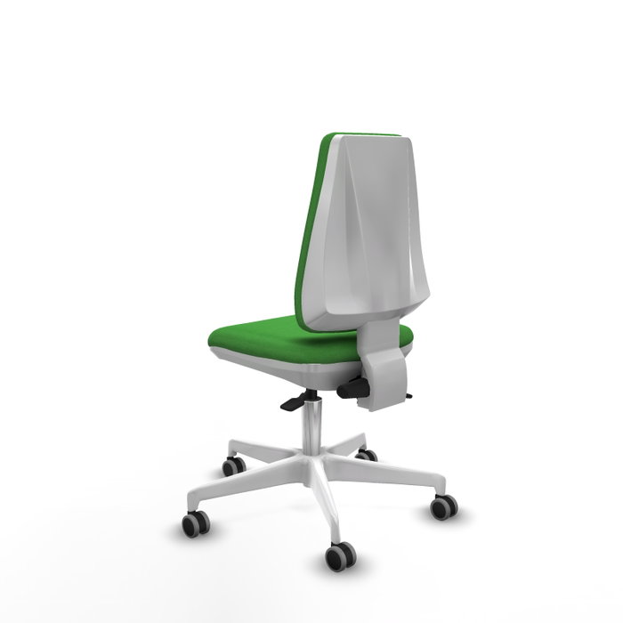 PIQUERAS Y CRESPO Silla de oficina Elche verde con mecanismo asincrónico PIQUERAS Y CRESPO Silla de oficina Elche verde con mecanismo asincrónico