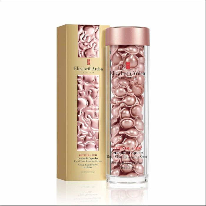 Elizabeth Arden Retinol + HPR Ceramide Capsules Rapid Skin Renewing Serum 90 Cápsulas Elizabeth Arden Retinol + HPR Ceramide Capsules Rapid Skin Renewing Serum 90 Cápsulas